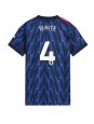Billige Arsenal Ben White #4 Bortedrakt Dame 2025-26 Kortermet